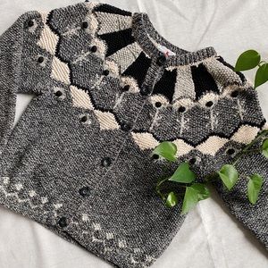 vtg. crazy house knit sweater